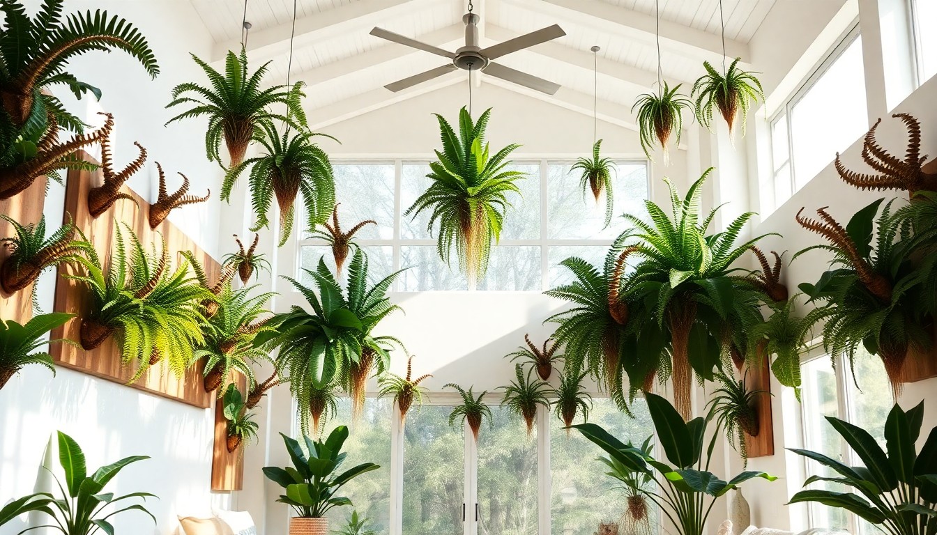 森泉の自宅は観葉植物ビカクシダだらけ