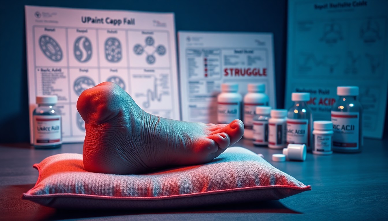 高身長ゆえの健康面での悩みと痛風との闘い