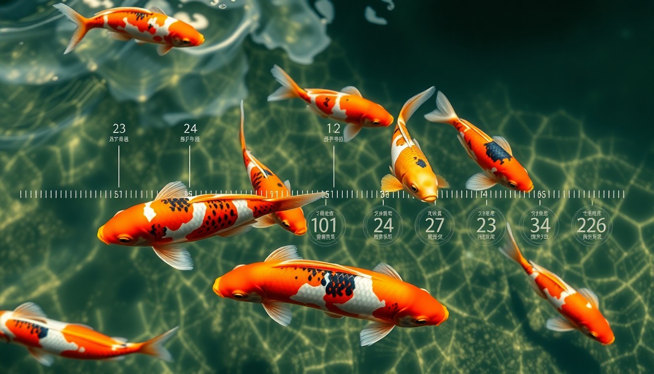 錦鯉の年齢と活動状況