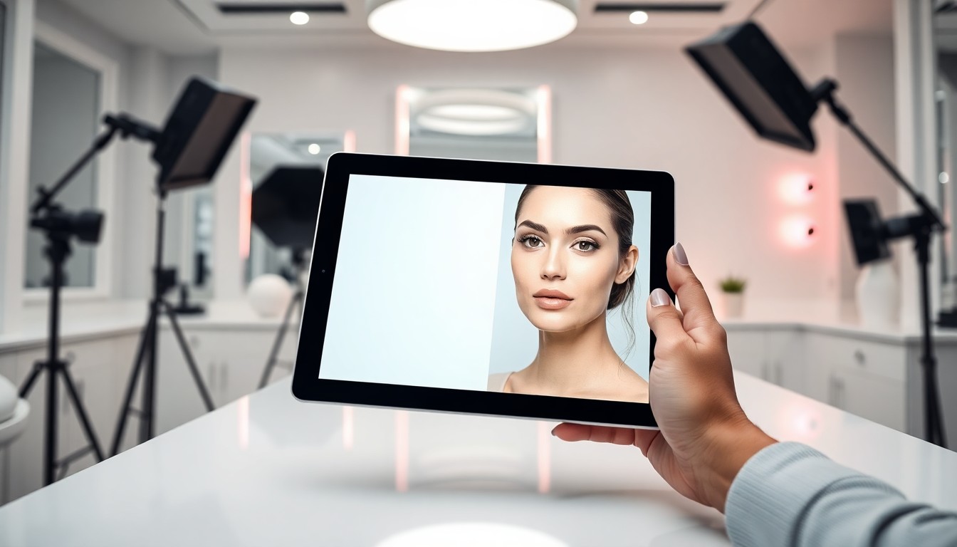 ビフォーアフター画像で顔の変化を比較